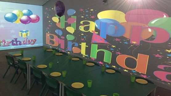 one of our birthday parties